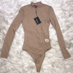 Nude sheer bodysuit NWT